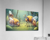 les abeilles  Acrylic Print