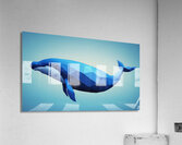 Baleine bleue  Acrylic Print