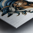 art cheval Metal print