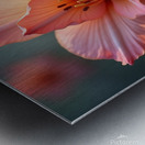Flux Dev Create a series of artistic flower image Metal print