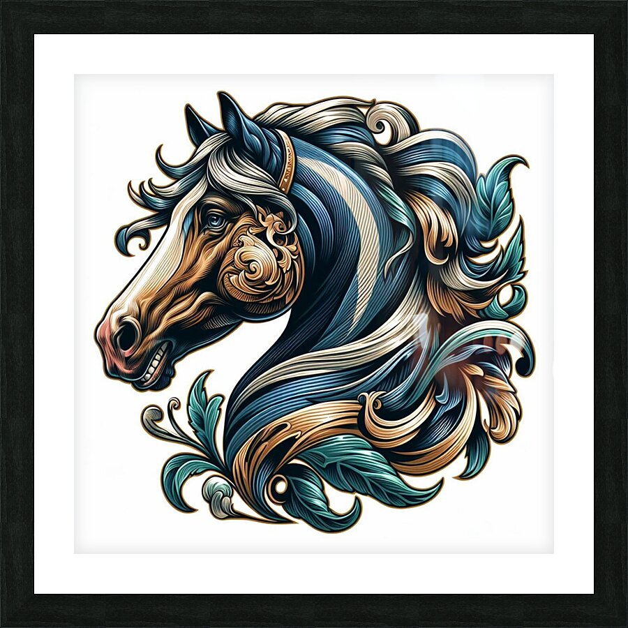 art cheval Picture Frame print