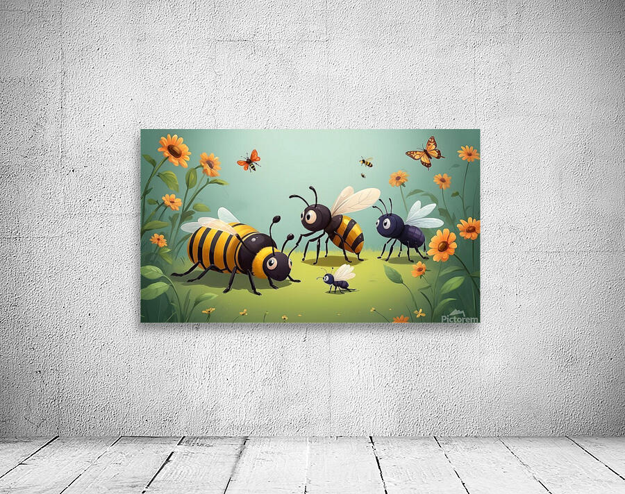 les abeilles en photo  Wall Preview