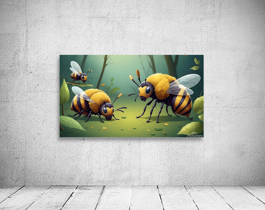 les abeilles  Wall Preview