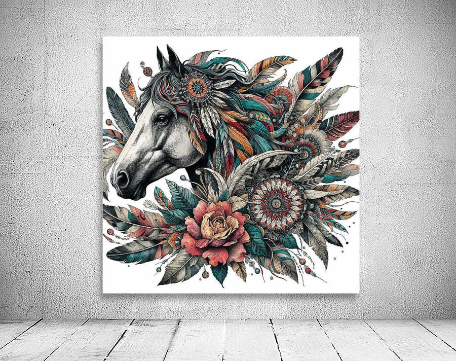 cheval art Wall Preview