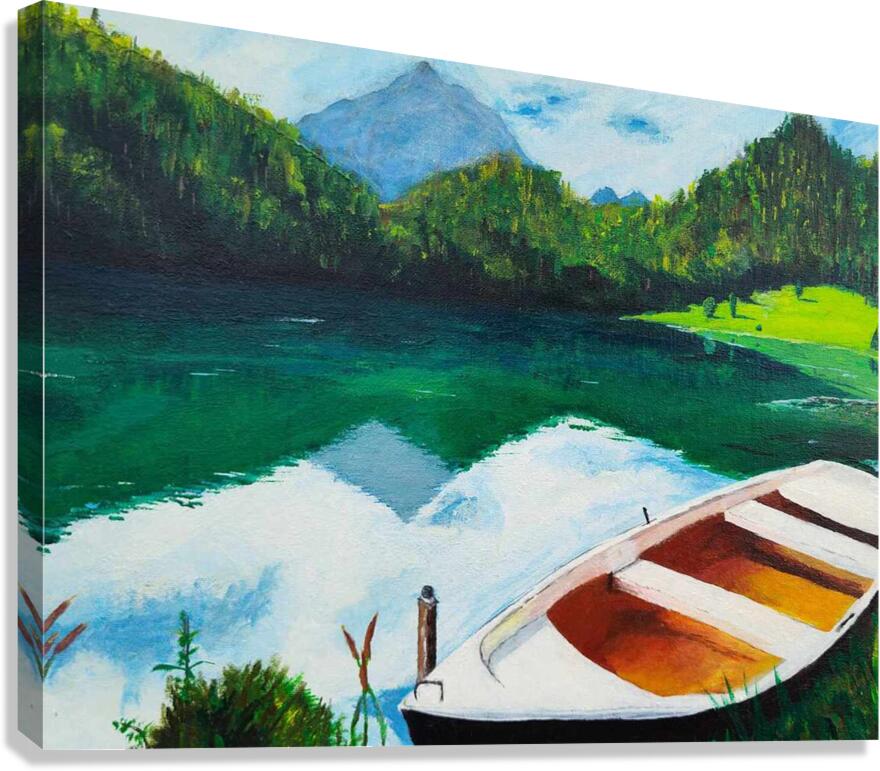 Reflection of Peace Canvas Print