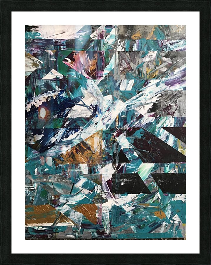 Broken trap Picture Frame print