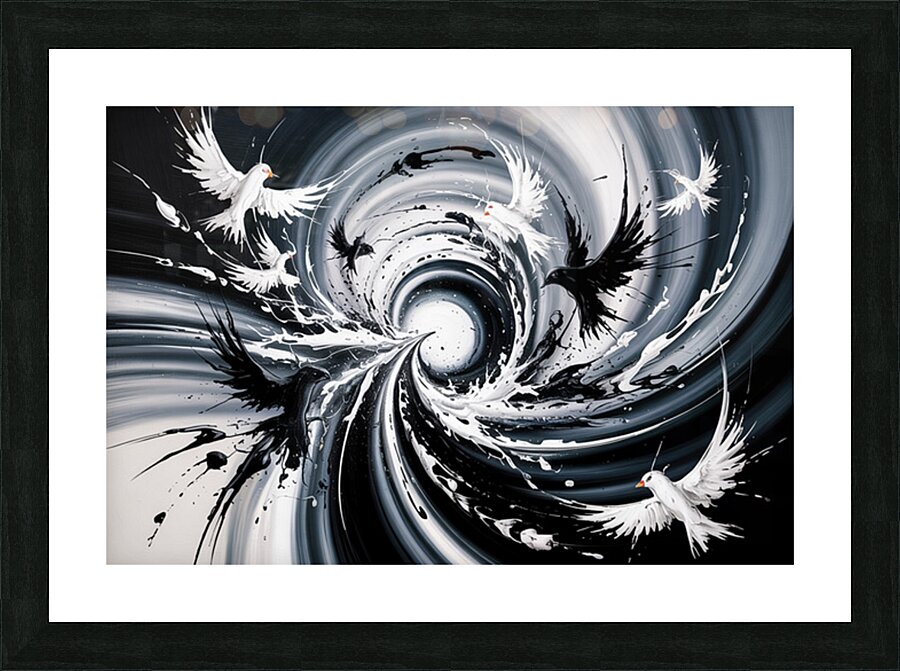 The Reckoning Flight Picture Frame print