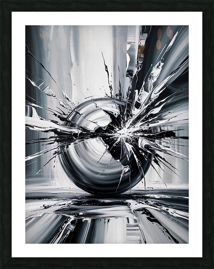 When the Silence Breaks Picture Frame print