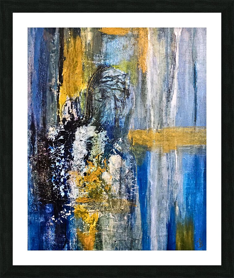 Held Breath Picture Frame print