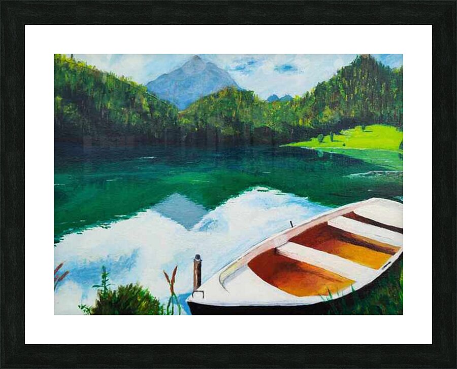 Reflection of Peace Picture Frame print
