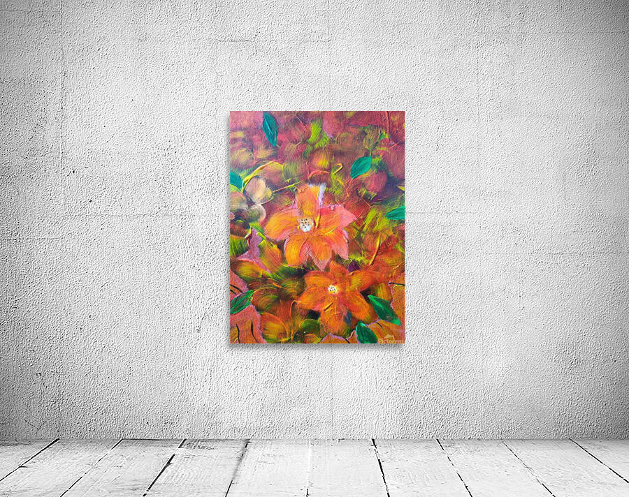 Swaying Petals Wall Preview