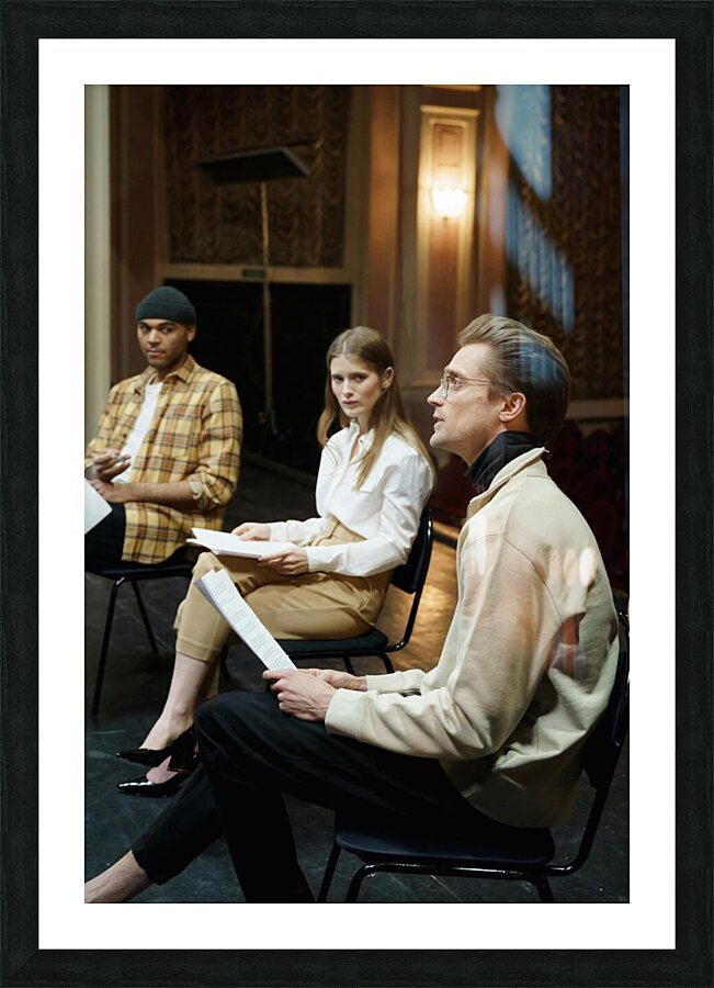 Performance Practice Picture Frame print