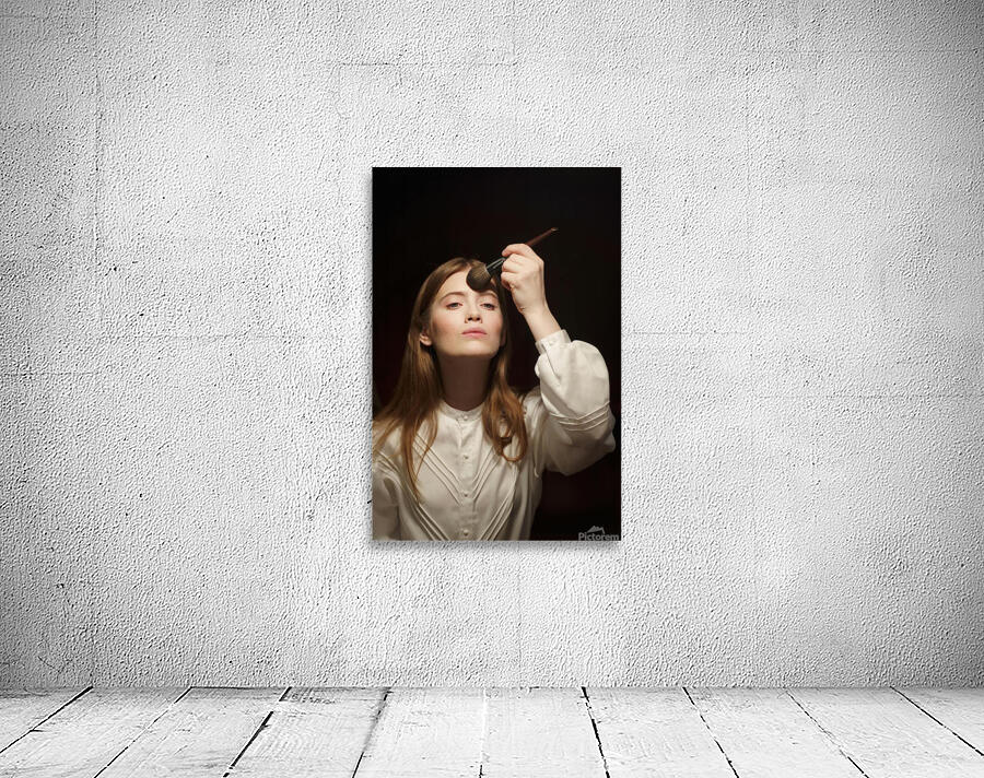 Actress Getting Ready Wall Preview