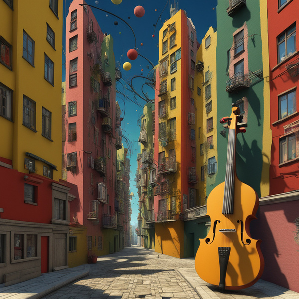 A Musical Cityscape 21 Digital Download