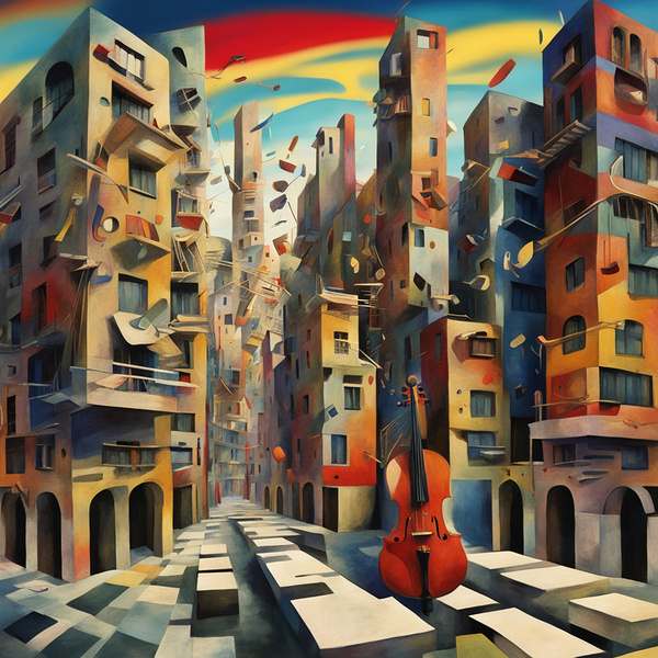 A Musical Cityscape 31 Digital Download
