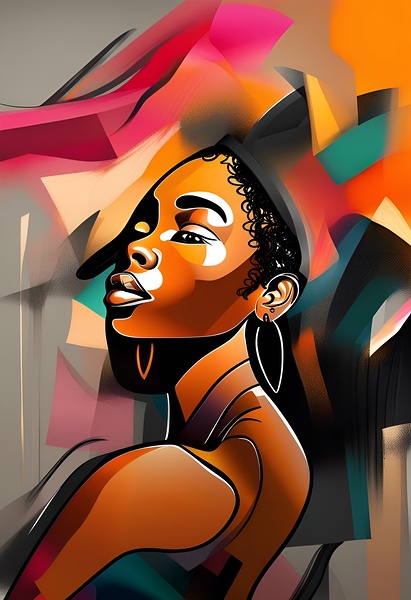 African Lady 23 Digital Download