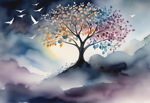 Artistic Tree of Life 63 Digital Download