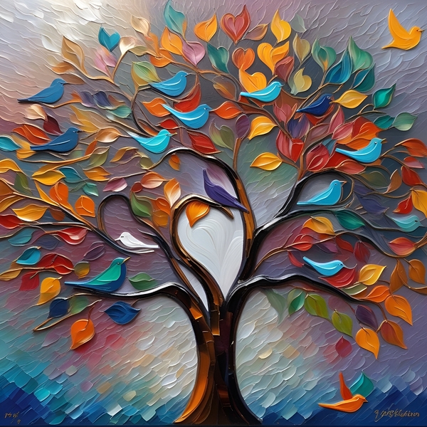 Artistic Tree of Life 77 Digital Download