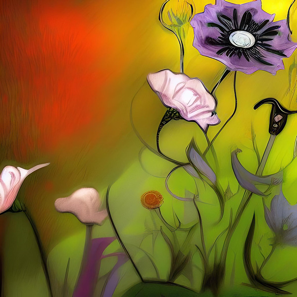 Beautiful flower art 2 Digital Download