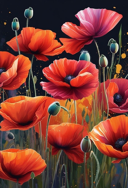 Floral Spectrum 12 Digital Download