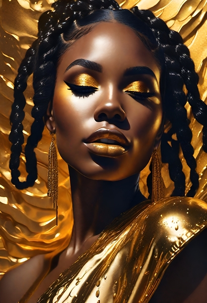 Gold and black 23 Digital Download