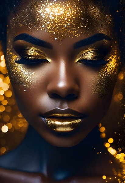 Gold and black 26 Digital Download