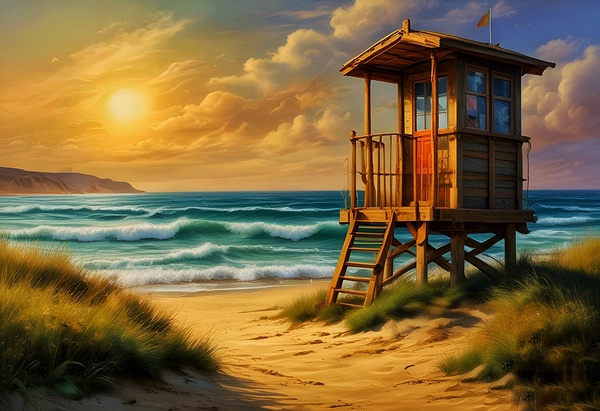 Ocean View Oasis Digital Download