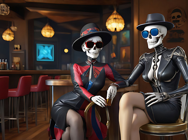 Skeleton Duo 6 Digital Download