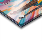 Rainbow Guitars Acrylic print