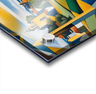Cubist Village Acrylic print