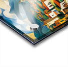 Mediterranean Village Acrylic print