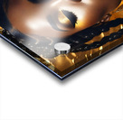 Gold and black 23 Acrylic print