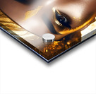 Gold and black 6 Acrylic print