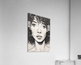 Curly Hair Character Design 6 Acrylic Print
