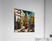 A Musical Cityscape 15 Acrylic Print