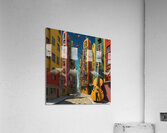 A Musical Cityscape 21 Acrylic Print