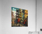 A Musical Cityscape 16 Acrylic Print