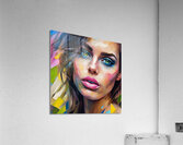 Painted Portrait 38 Acrylic Print