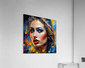 Painted Portrait 10 Acrylic Print