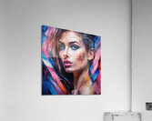 Painted Portrait 32 Acrylic Print