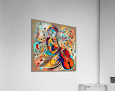 Rhythmic expression 123 Acrylic Print