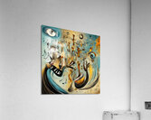 Rhythmic expression 102 Acrylic Print