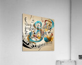 Rhythmic expression 97 Acrylic Print
