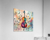 Rhythmic expression 103 Acrylic Print