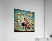 Rhythmic expression 101 Acrylic Print
