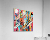 Rhythmic expression 127 Acrylic Print