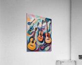 Rainbow Guitars 4 Acrylic Print