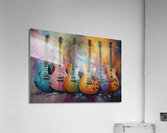 Rainbow Guitars 9 Acrylic Print
