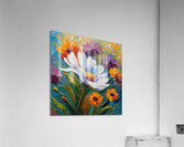 Colorful Floral Art 32 Acrylic Print