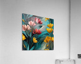Colorful Floral Art 13 Acrylic Print